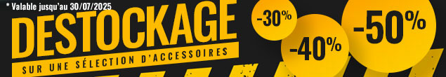  DESTOCKAGE : Jusqu'à 50% de remise sur une sélection de produits ! Jusqu'au 30 juillet 2025 INCLUS