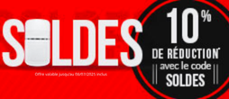 SOLDES : 10% de réduction avec le code SOLDES jusqu'au 08/07/2025 inclus