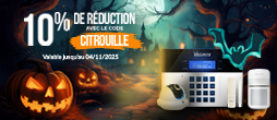 HALLOWEEN : 10% de remise sur TOUT le site avec le code CITROUILLE ! Sans minimum d’achat, valable jusqu’au 04/11/2025.