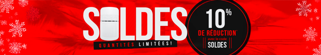 SOLDES : 10% de remise sur TOUT le site avec le code SOLDES ! Sans minimum d’achat – valable jusqu’au 03/02/2026 inclus.