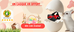 OFFRE SPÉCIALE : Pour tout achat dès 110€, un casque VR offert. Offre valable jusqu’au 06/04/2026 inclus.