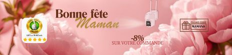OFFRE SPÉCIALE : Profitez d’une remise exceptionnelle de -8 % avec le code promo MAMAN8 ! Valable jusqu’au 31/05/2026 inclus.